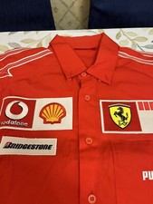 Camicia Introvabile Ferrari Usata Dai Meccanici Della Formula 1 Nell’anno 2010
