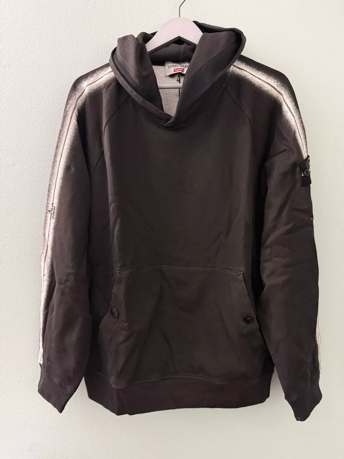 Sweat à capuche Stone Island Supreme