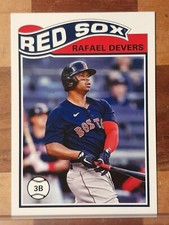 2021 Topps UK Rafael Devers 1978-79 Redux No.SR-5 Boston Red Sox