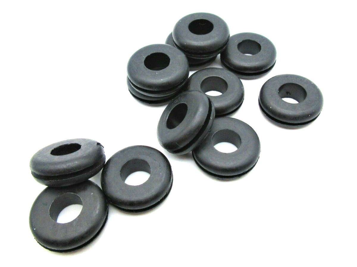 Pack of 2 Very Large Rubber Grommets 3-1/2 Inside Diameter