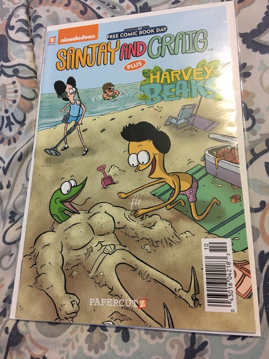 Nickelodeon Comics SANJAY & CRAIG PLUS HARVEY BEAKS FREE COMIC