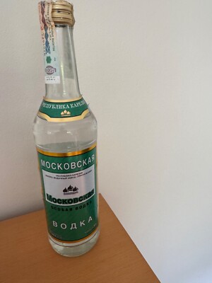 Moskovskaya Wodka, Original,  40% Vol 0,5 Liter aus Anfang der 90er Jahre