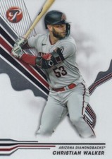 CHRISTIAN WALKER TOPPS PRISTINE BASE ARIZONA DIAMONDBACKS #9 2024 24
