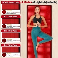 Red Light Therapy Infrared Light Therapy Pad for Body Pain Relief 1440LEDs