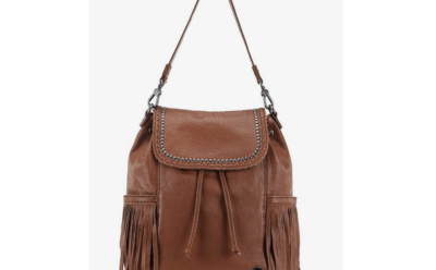 The Sak Avalon Fringe Convertible Backpack The Sak Avalon Fringed Convertible Cognac Brown Leather  main image 3
