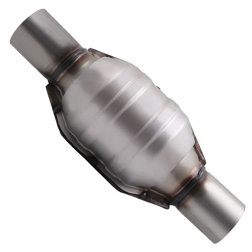 2 X 2.25" Inlet outlet Universal Catalytic Converter 400cell 13" Overlength - Picture 6 of 9