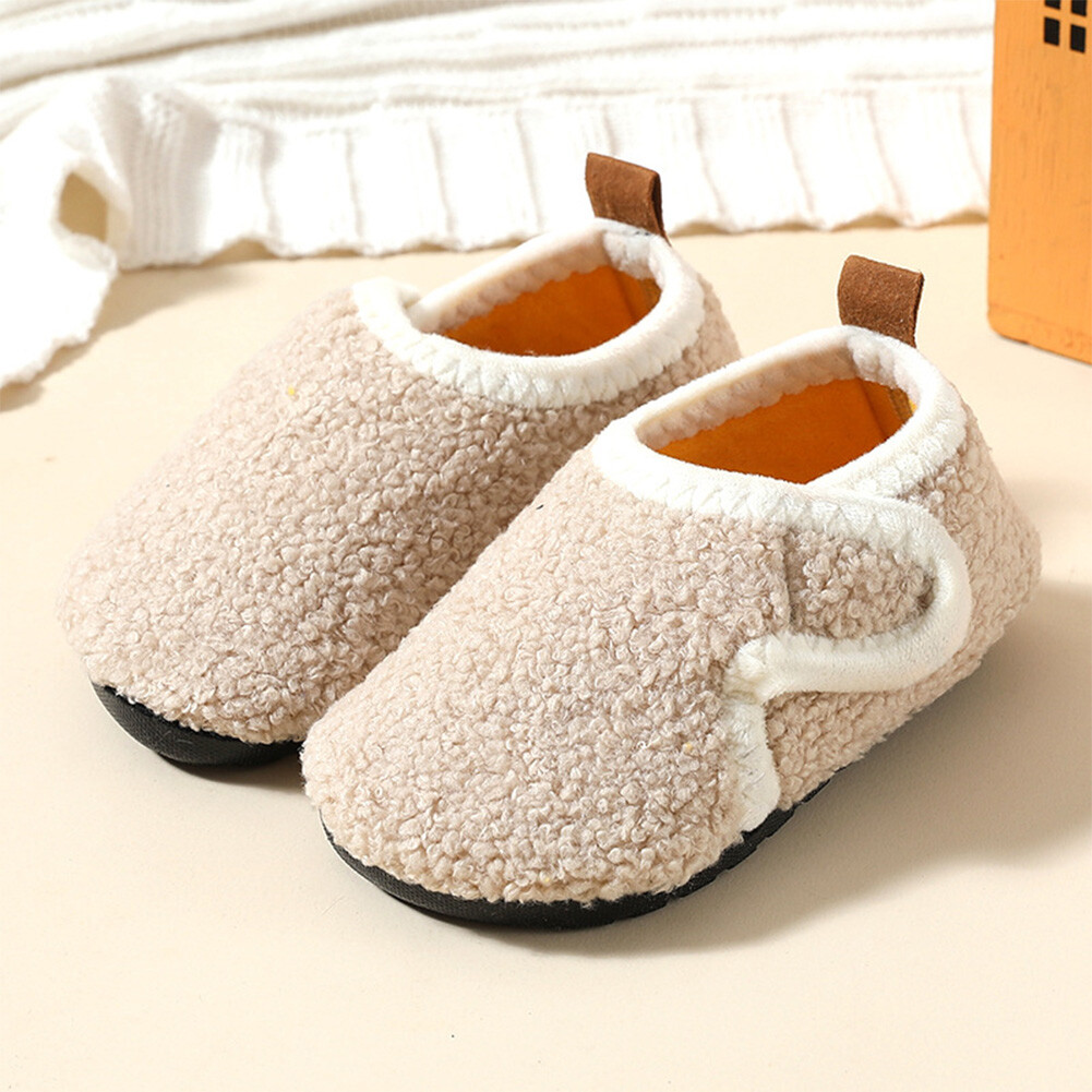 APL Pantofole invernali unisex bambini caldo cotone slip on peluche per ragazzi ragazze