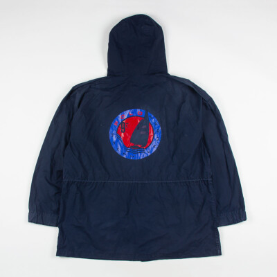 Polo Ralph Lauren vintage 97 Sailing Print jacket L BLUE | eBay