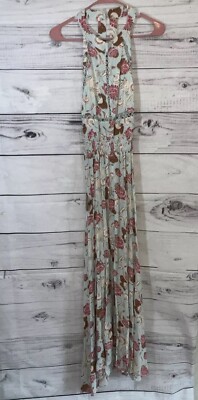 Jaase Endless Summer Bohemian Floral Maxi Dress Size S