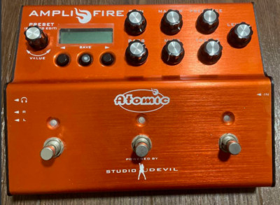 Atomic Amplifire 6 Guitar Amp Modeler Multi-Effects Pedal Japan | eBay