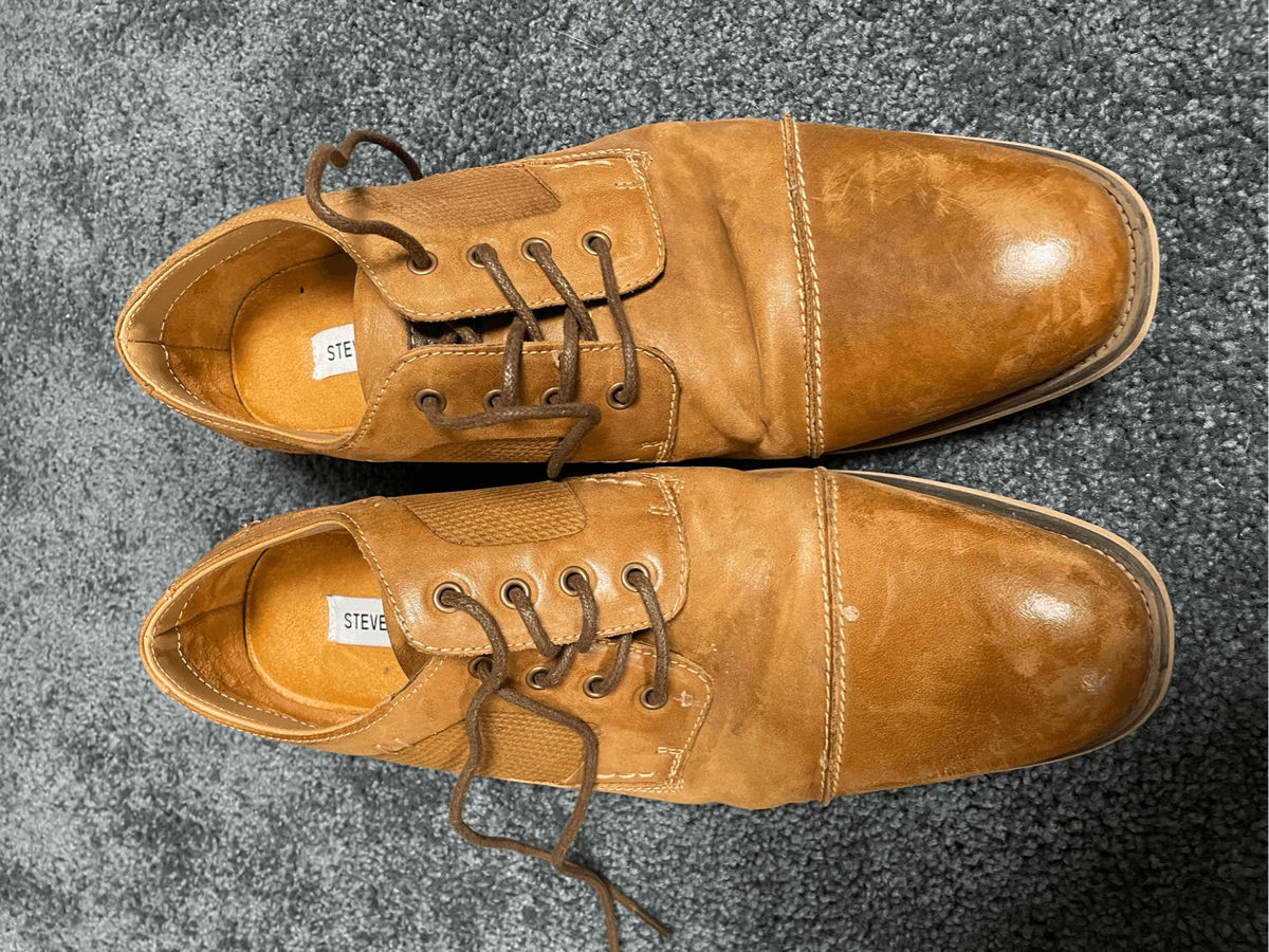 Steve Madden Mens 11 Jagwar Leather Oxford Casual Dressy  display picture 1
