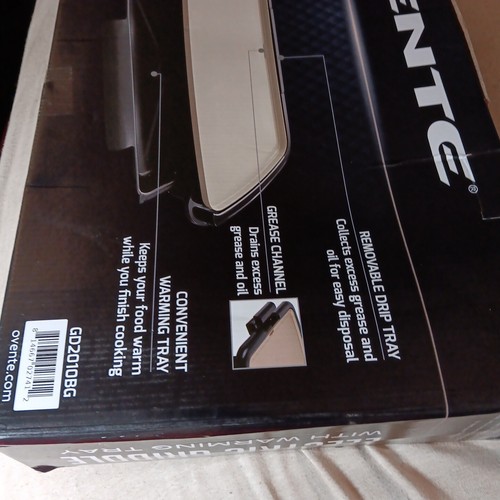 Ovente Electric Griddle Non Stick with Removable Drip Tray, Large 20 x 10 Sealed - Picture 6 of 10