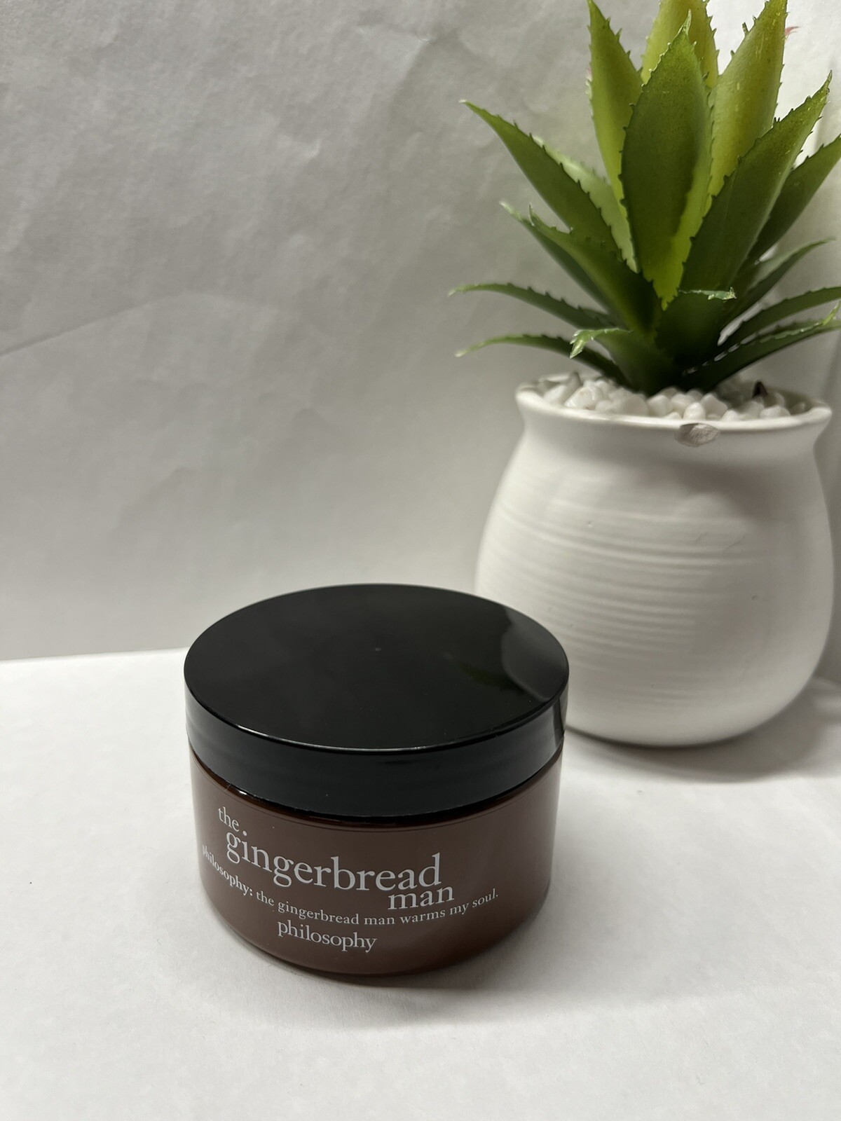 PHILOSOPHY The Gingerbread Man Glazed Body Soufflé 4 oz Jar Creme NEW