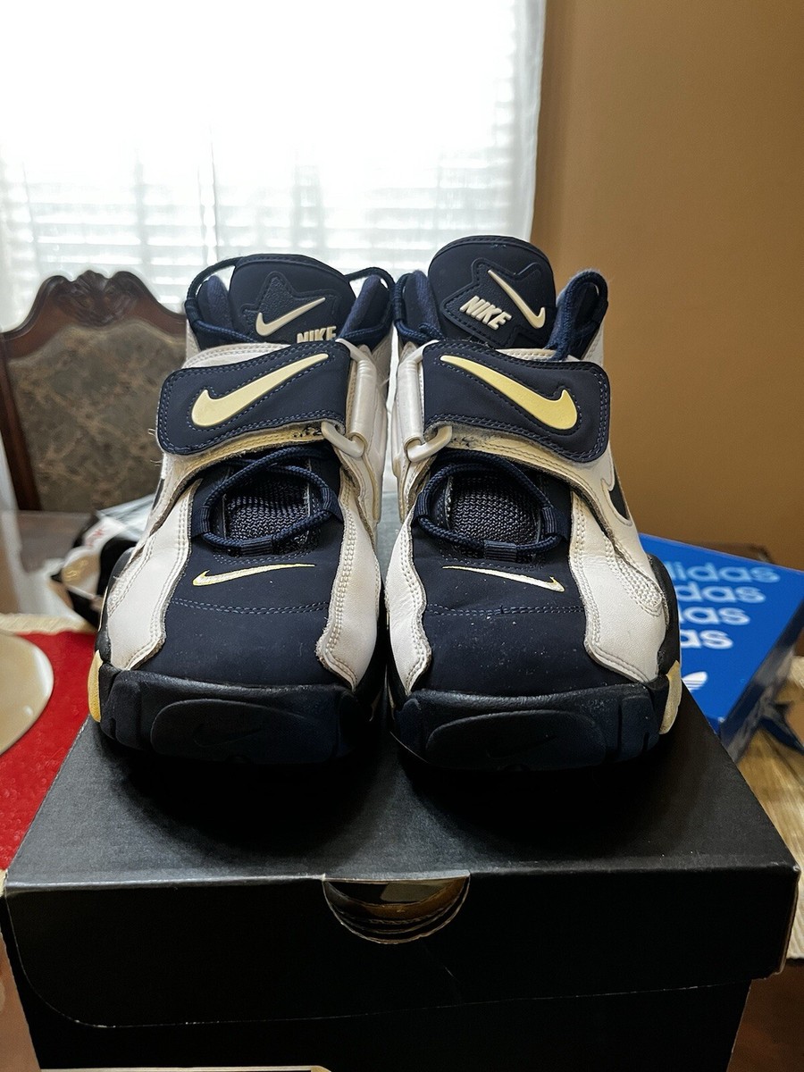 Size 8 - Nike Air Barrage Mid Navy | eBay