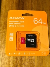 ADATA Micro SDXC With Adaptor UHS-I 64 GB