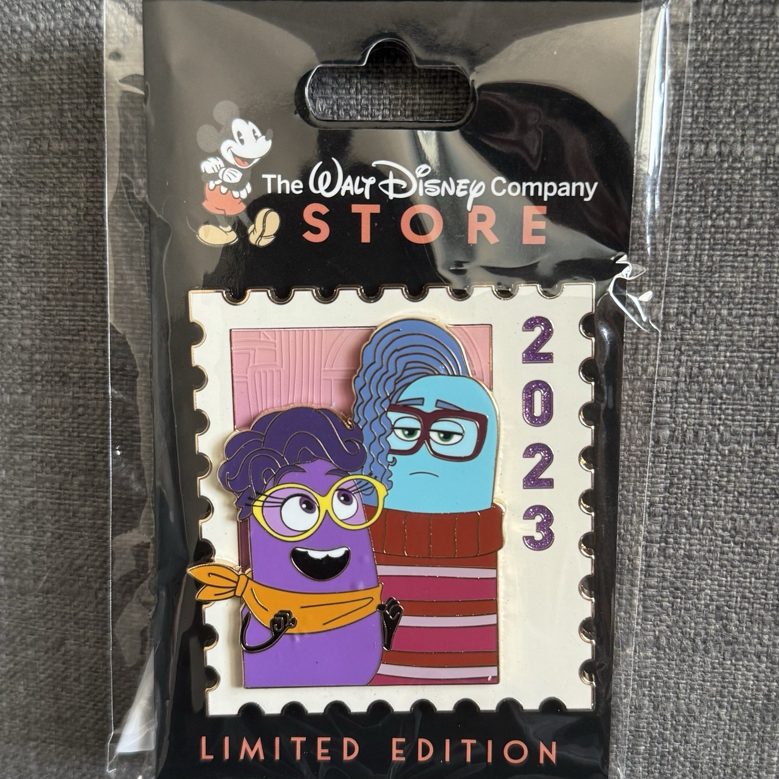 Disney Pixar DEC TWDC D23 Stamp Paula Xeni Inside Out LE 500 Pin