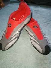 Merrell Donna Sprint Extrovert Moc Grigio e Rosso UK 5.5 USA 8 EU 38.5