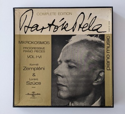 Bela Bartok Mikrokosmos Progressive Piano Pieces I-VI  Hungaroton 1970 4LP Box