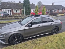 Mercedes Cla Amg Sport, Rare Panaramic Roof, 2x Keys And Sat Nav