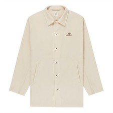 New Mens New Balance MADE in USA Seasonal Work Shirt Jacket MJ41540 Tan Sz M