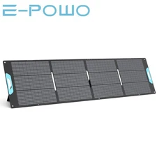 E-POWO 220W Solar Panel Portable for Ecoflow River 2  RIVER 3 Plus Powerstations