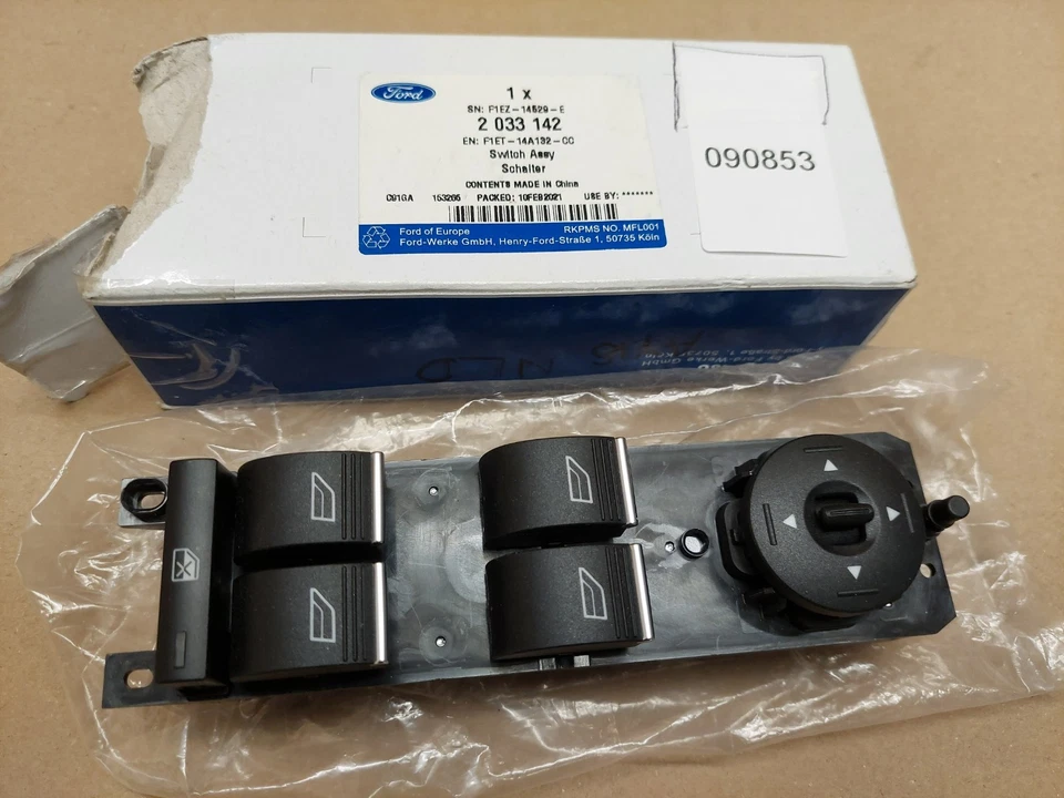 Ford Focus MK3 Front Right Side Door Window Switch 2033142 2011-2018 Genuine NEW - Image 3 of 4