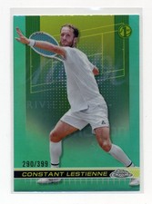 Constant Lestienne - 2024 Topps Chrome Green Refractor /399 Tennis Card #62