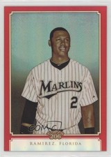 2010 Topps Chrome Topps 206 Chrome Red Refractor 11/25 Hanley Ramirez #TC34 1t4