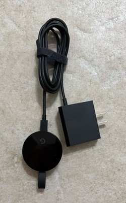 Google Chromecast Ultra 4K HDR HDMI Wi-Fi Ethernet Media Streamer NC2-6A5-D
