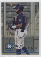 2022 Bowman Heritage Chrome Prospects Refractor /199 Misael Urbina #BHPC-54 0y9e