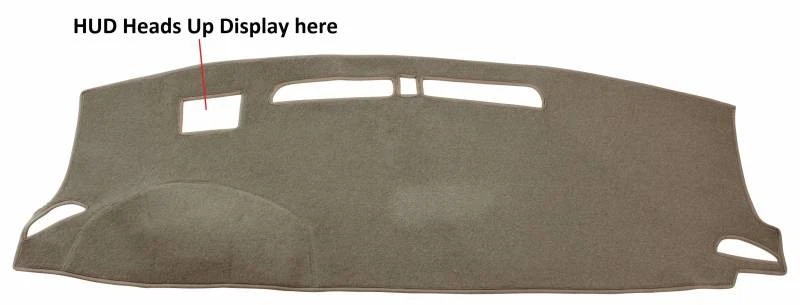 定制适合仪表板保护套适用于别克 Enclave 2018 - 2024 - 选择颜色仪表板 05-69 — 第 3/4 张图片