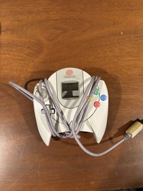 SEGA Dreamcast (NOT WORKING) with cables, controller, memory card, and games