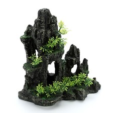 Aquarium Decorations Large Mountain View Stone Ornaments, Fish Tank Decoratio...