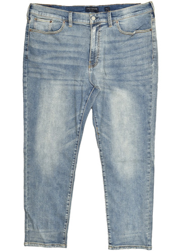Lucky Brand Men's Athletic Taper Denim Jeans Light Wash Blue Stretch 44x32 NEW