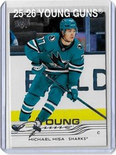 2025-26 Upper Deck Series 2 Hockey Michael Misa #487 Young Guns