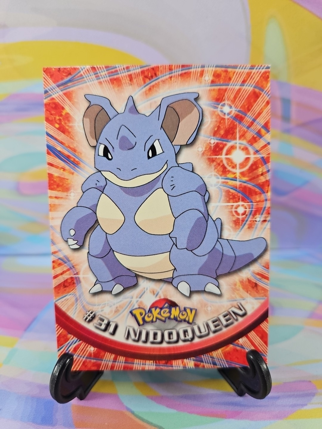 Pokemon Topps TV Animation Card | Nidoqueen #31