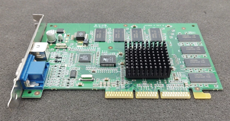 Graphics Card NVIDIA GEFORCE2 MX 400 64MB NV880 AGP - FAST SHIPPING - Image 3 of 4