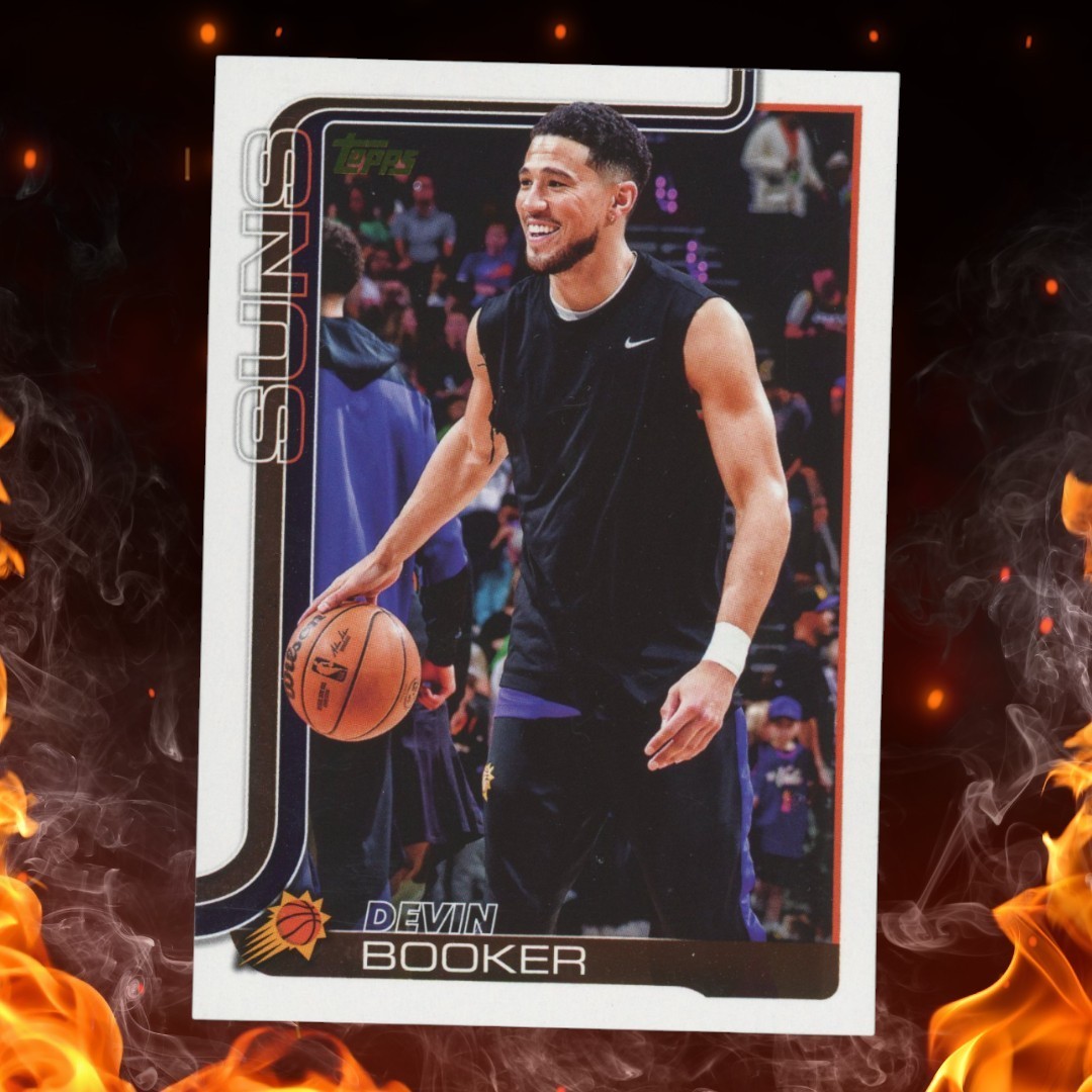 2025 Topps DEVIN BOOKER Golden Mirror Variation #156 SP