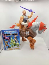 Vintage MOTU Fisto & Stridor He-Man Masters Of The Universe Figures Complete