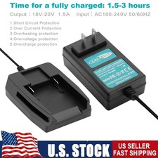18V/20V Li-ion Battery Charger For Worx WA3512.1 RW9161 WA3525 WA3520 WG545