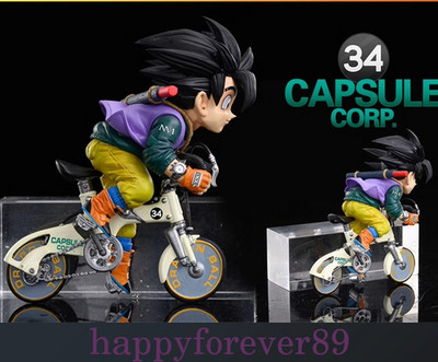 League Studio Dragon Ball bicycle Goku Resin Statue Pre-roder WCF Scale