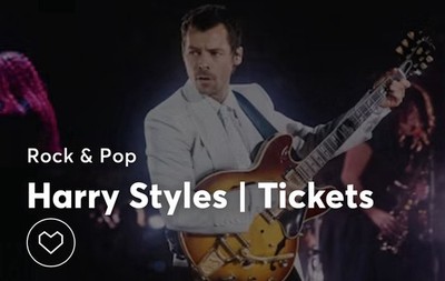 Harry styles konzerttickets, 03.07.2027, Originalpreis!  2 tickets Nebeneinander