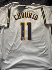 ?? Jackson Churio Signed Milwaukee Brewers Nike Authentic Jersey Fanatics COA