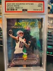 Wild Card Haunted Hits Monster Hunt Drake Maye Rookie TRUE 1/1 PSA 9