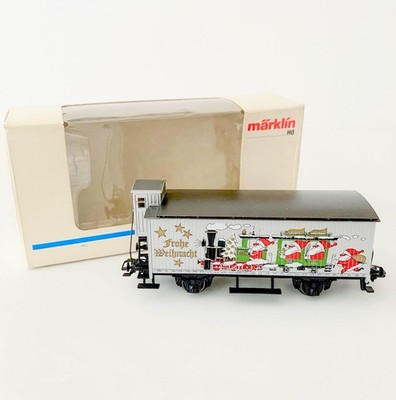 Marklin HO Train Christmas Boxcar 1995 LN  84683