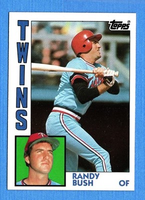 1984 Topps #429 Randy Bush Minnesota Twins
