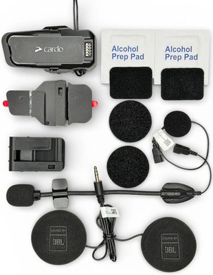 Cardo PackTalk EDGE PRO JBL 45mm Second helmet audio kit premium-sound