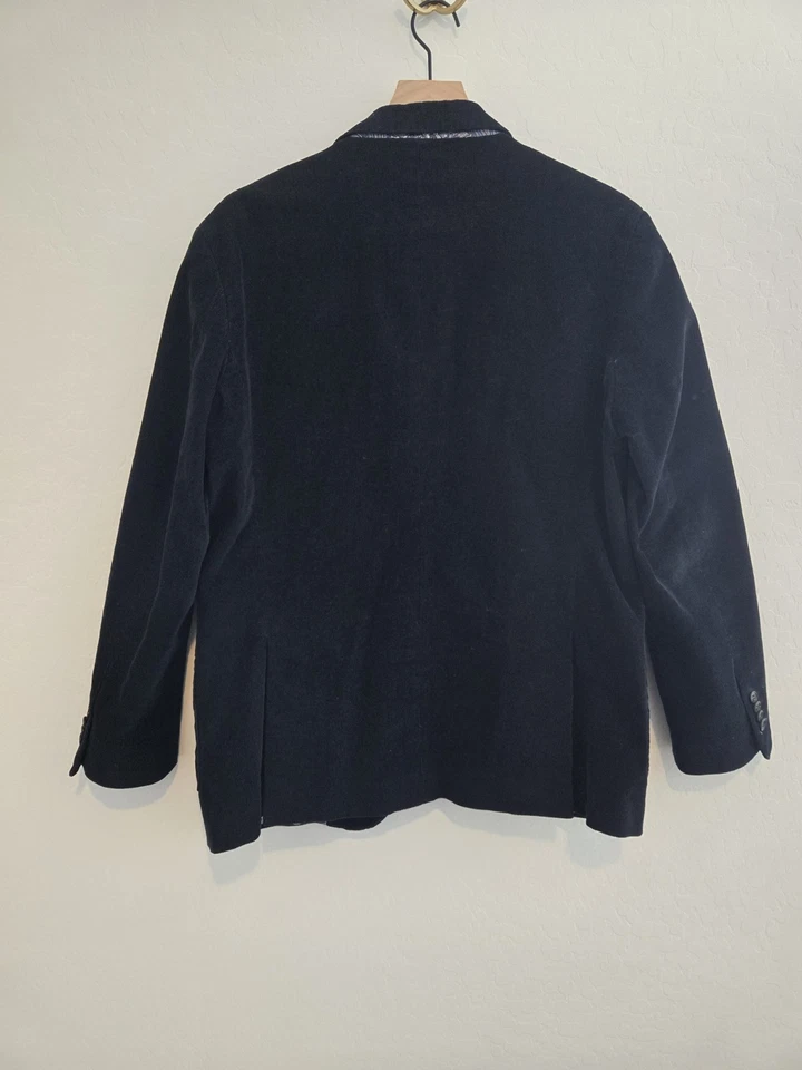 Chaqueta Blazer Abrigo Deportivo The Savile Row Company London Para Hombres Azul Marino 40R Foto 2 de 4