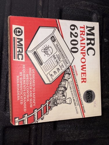 MRC 6200 Trainpower Power Pack w/ Orig Box used train set transformer - Picture 9 of 9