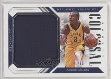 2018 Panini National Treasures Colossal Rookie Materials /99 Aaron Holiday eq1